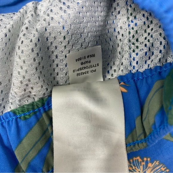 Patagonia Women's Baggies Parrot Blue Shorts Small - Picture 6 of 12